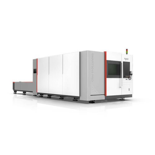 Side of fiber laser cutting machine