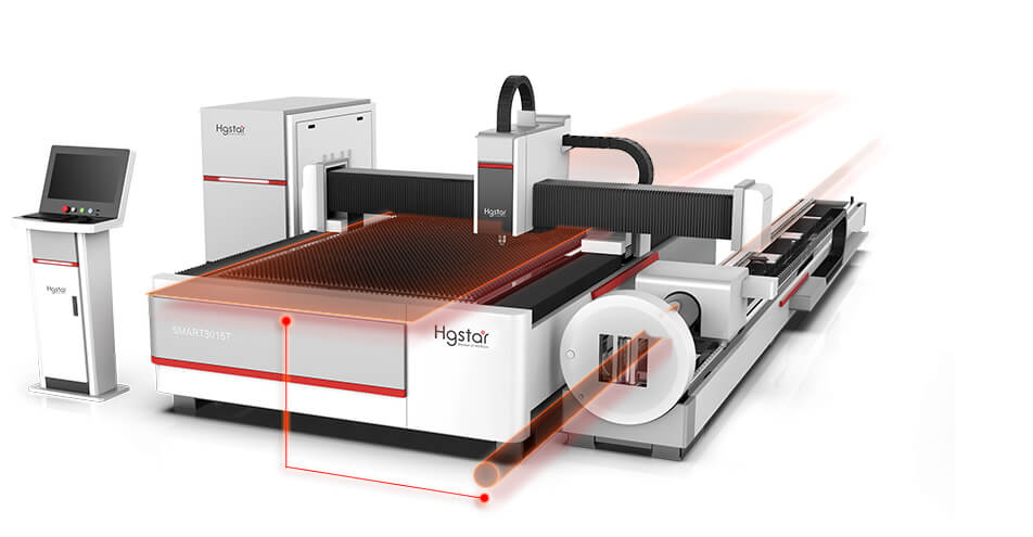 Industrial Fiber Laser Metal Cutting Machine