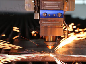 Laser cutting aluminum