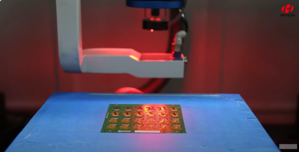 pcb laser cutting machine