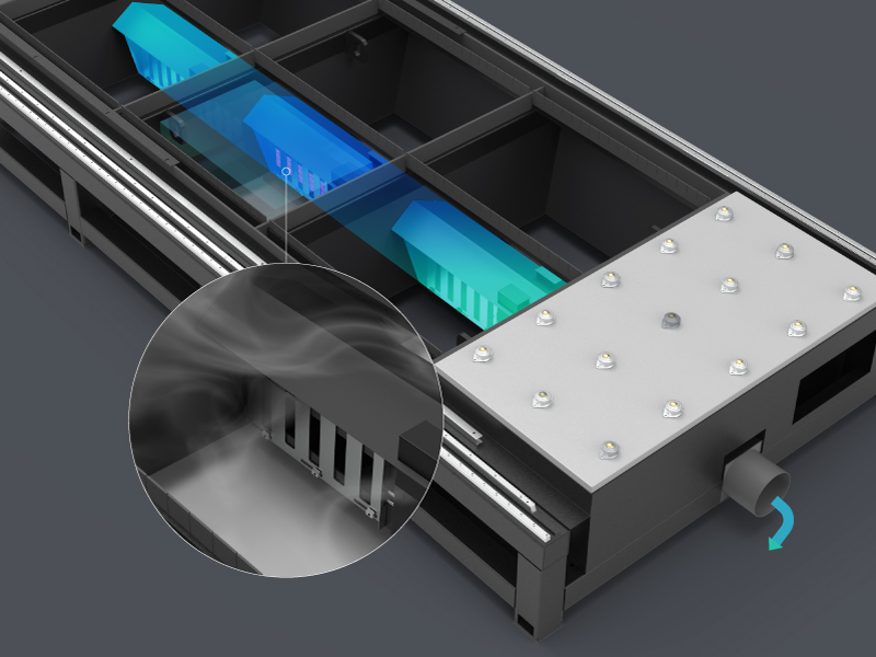 smart E 3015 laser cutting machine