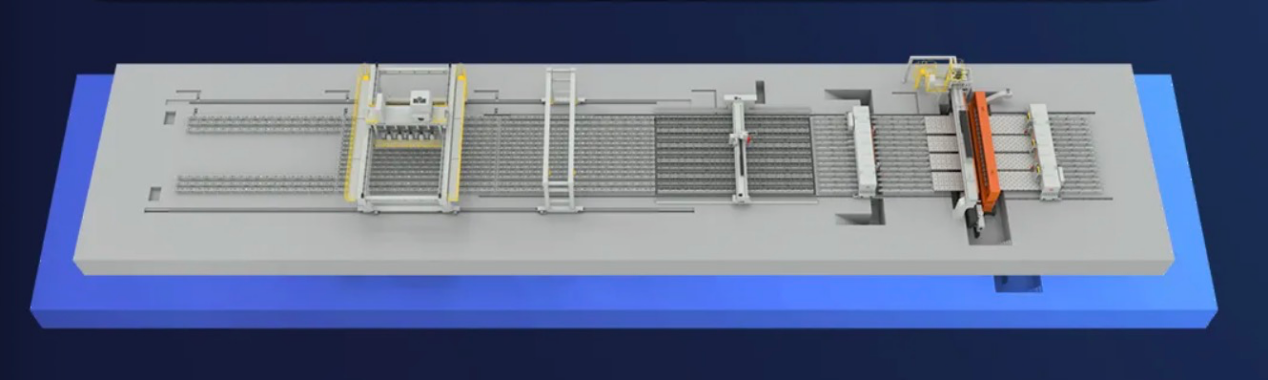 automatic welding line