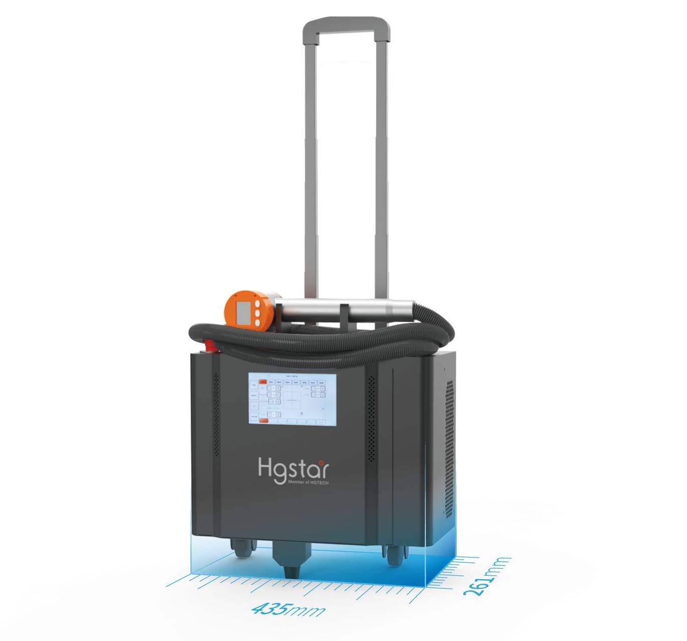 laser cleaning machine size