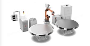Electrode Frame and Plate Robotic Welding System for Alkaline Electrolyzer